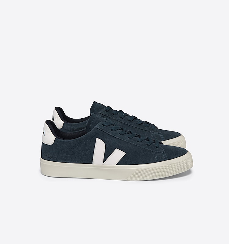 veja sneaker campo wildleder blau CP0303149 Lateral view