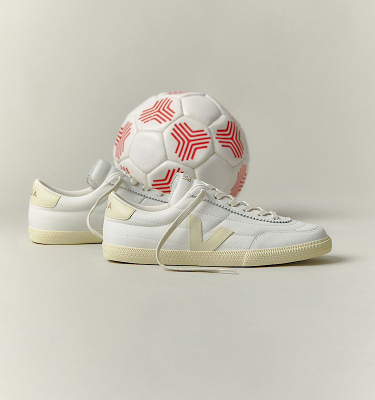 veja baskets panenka cuir-biologique blanc FU2020709