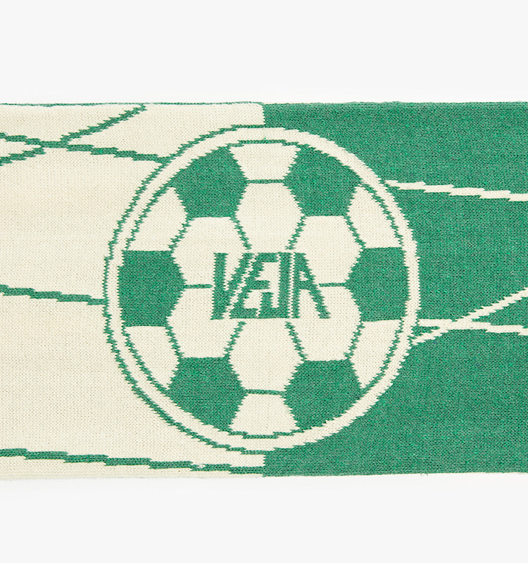 veja sneakers scarf-panenka riciclato verde RF3521299 Back view