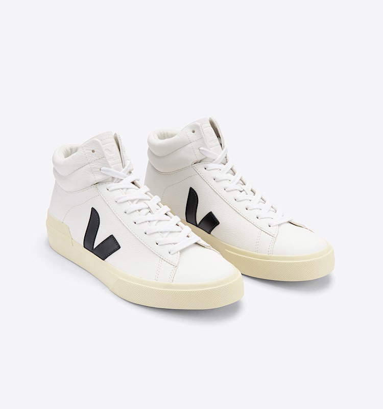 veja sneakers minotaur läder vit TR0502929 Top view