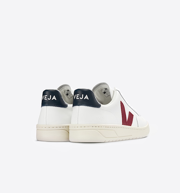 veja sneaker v-12 leder weiss XD0201955 Back view