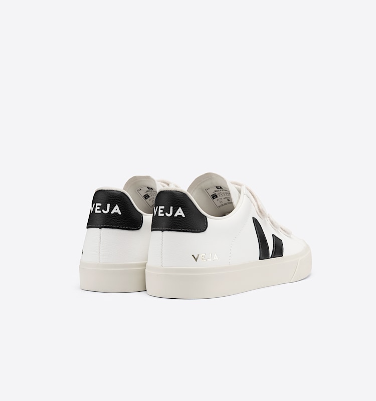 veja zapatillas recife-logo cuero blanco RC0502790 Back view