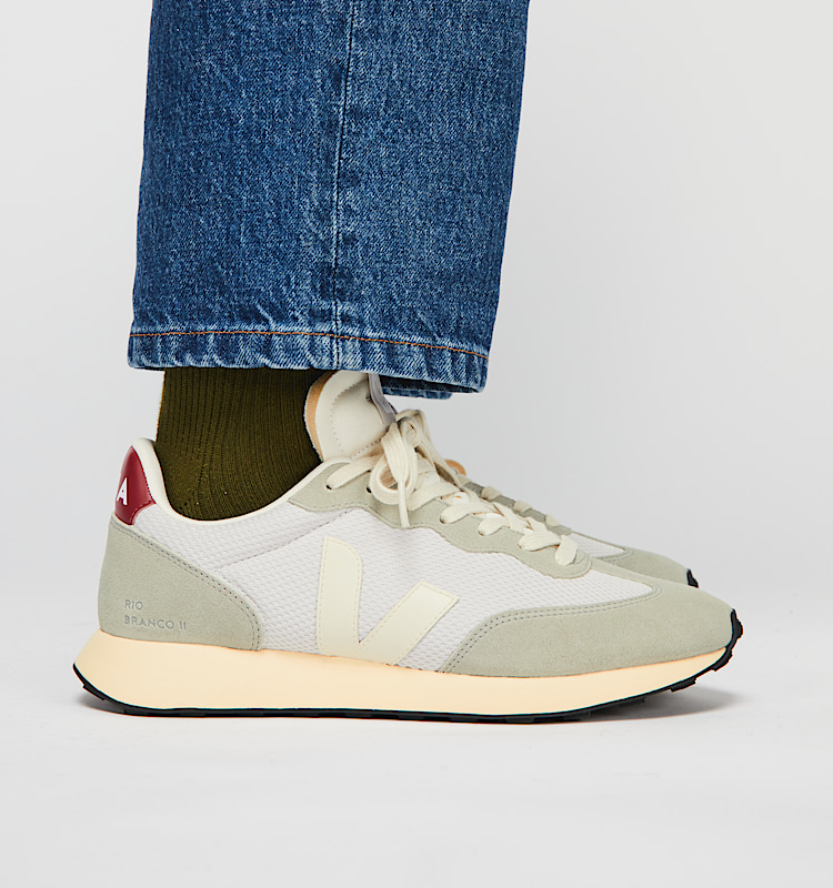 veja sneakers rio-branco-ii 回收再利用 灰色 RO1803868