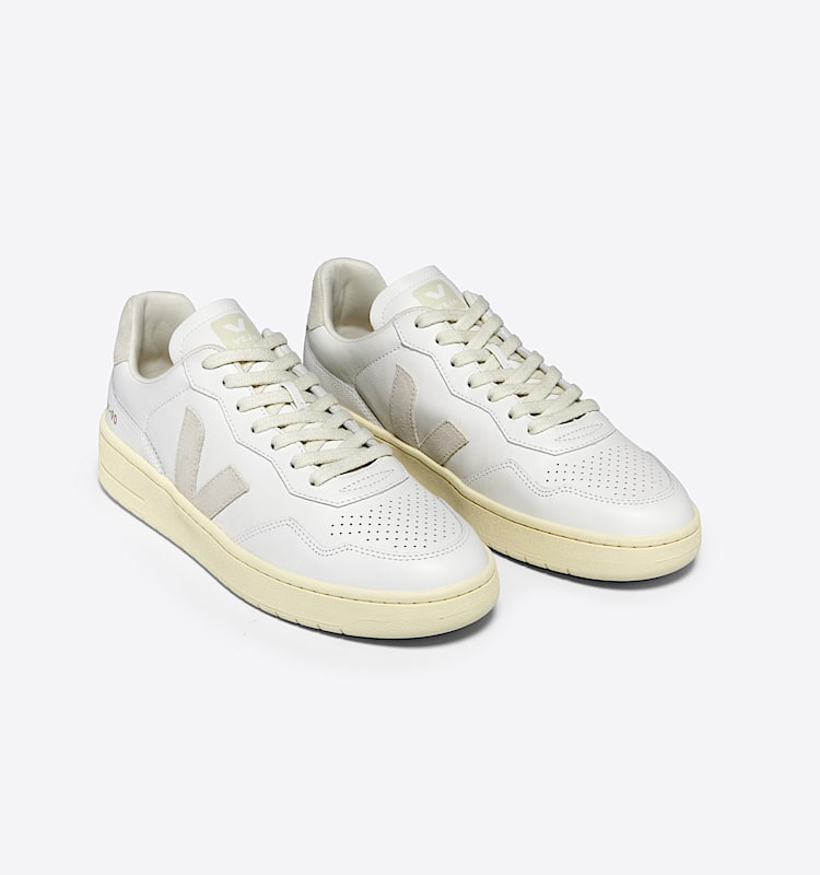 veja sneakers v-90 leather white VD2003655 Top view