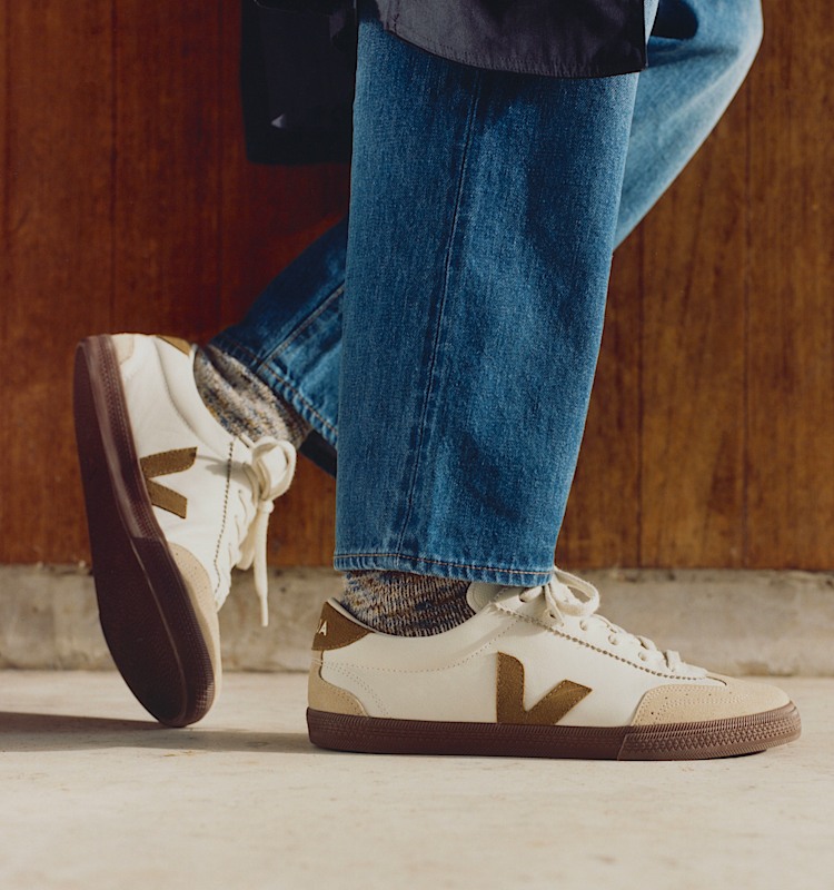 veja volley organic-leather white VO2003720