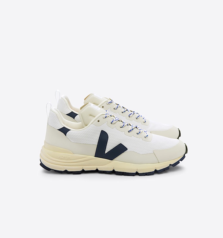 veja baskets dekkan recyclé blanc DC1803220 Lateral view