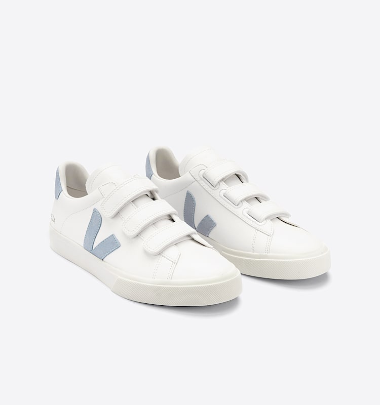 veja sneakers recife-logo leather white RC0502946 Top view