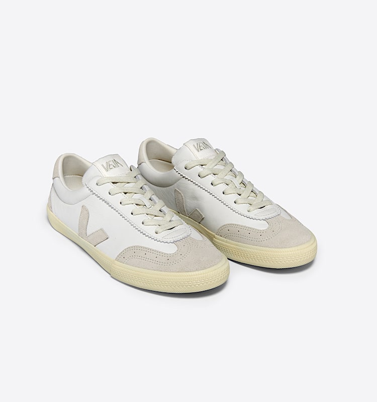 veja sneakers volley organic-leather white VO2003852 Top view