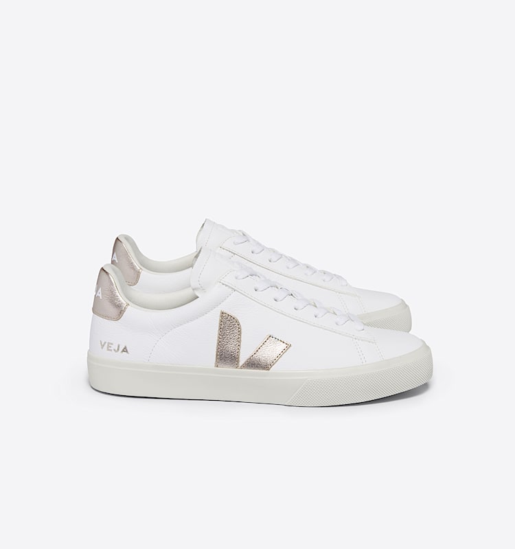 veja sneakers campo pelle bianco CP0503495 Lateral view