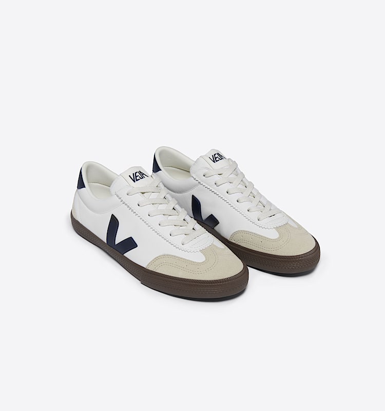 veja sneakers volley pelle-biologica bianco VO2003531 Top view