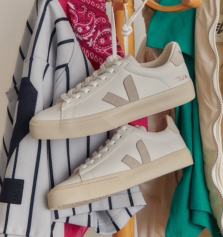veja sneakers campo 皮革 白色 CP0502429