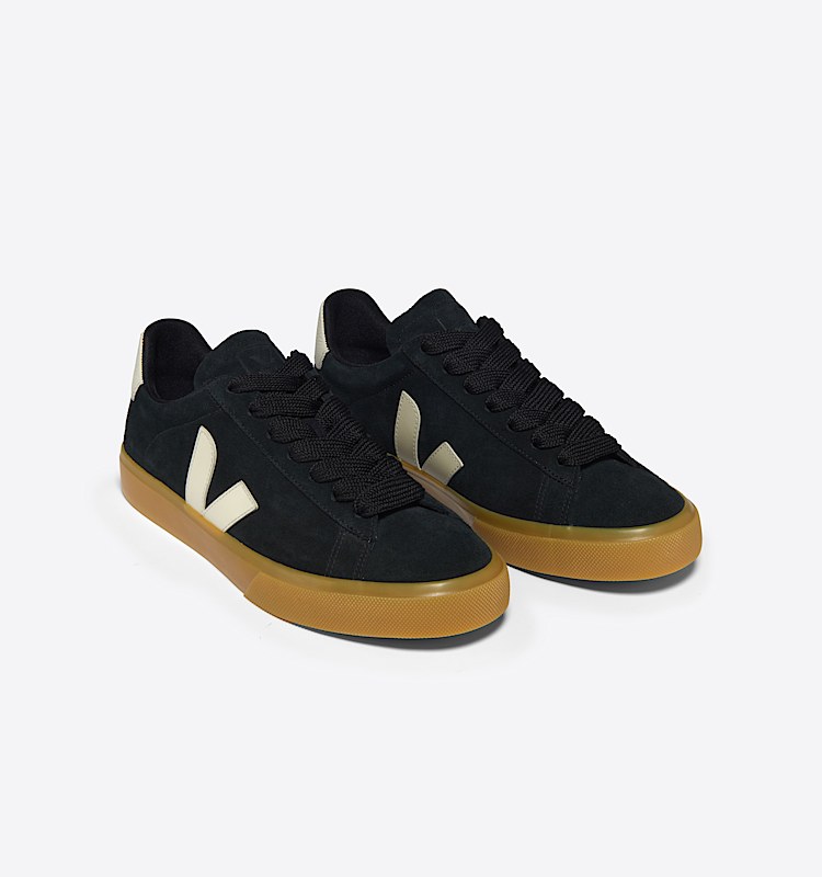 veja sneaker campo wildleder schwarz CP0303692 Top view