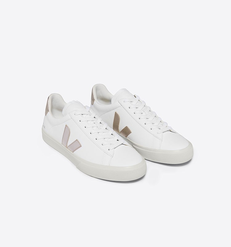 veja sneaker campo leder weiss CP0503495 Top view