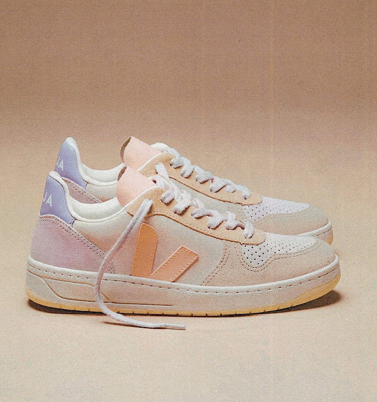 veja sneakers v-10 suede multicolor VX0302908