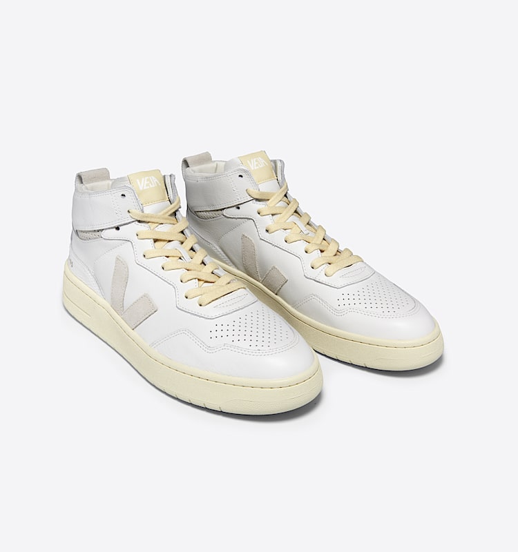 veja sneakers v-95 leather white QZ2003683 Top view