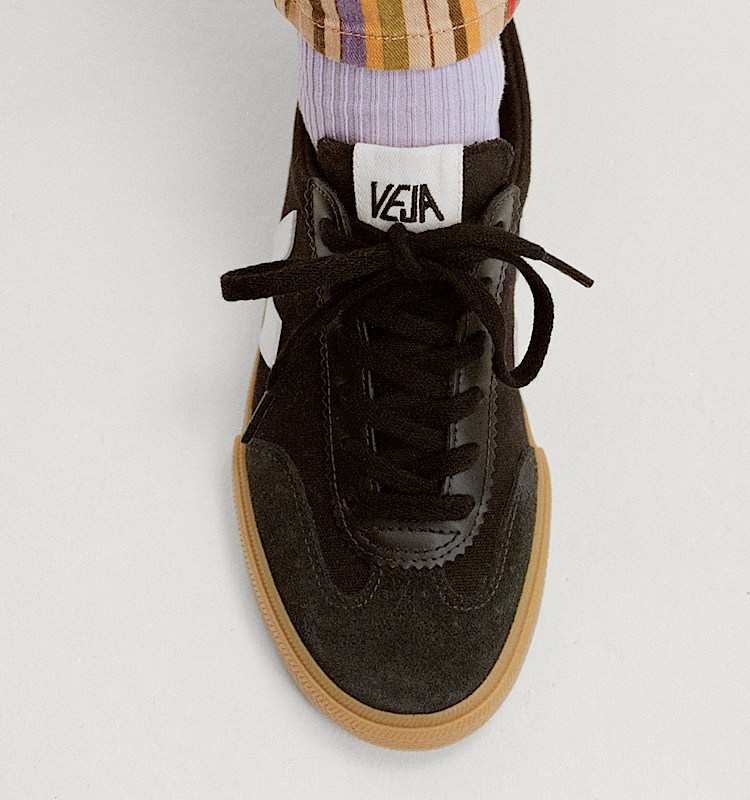 veja sneakers volley 有机棉 黑色 VO0103529