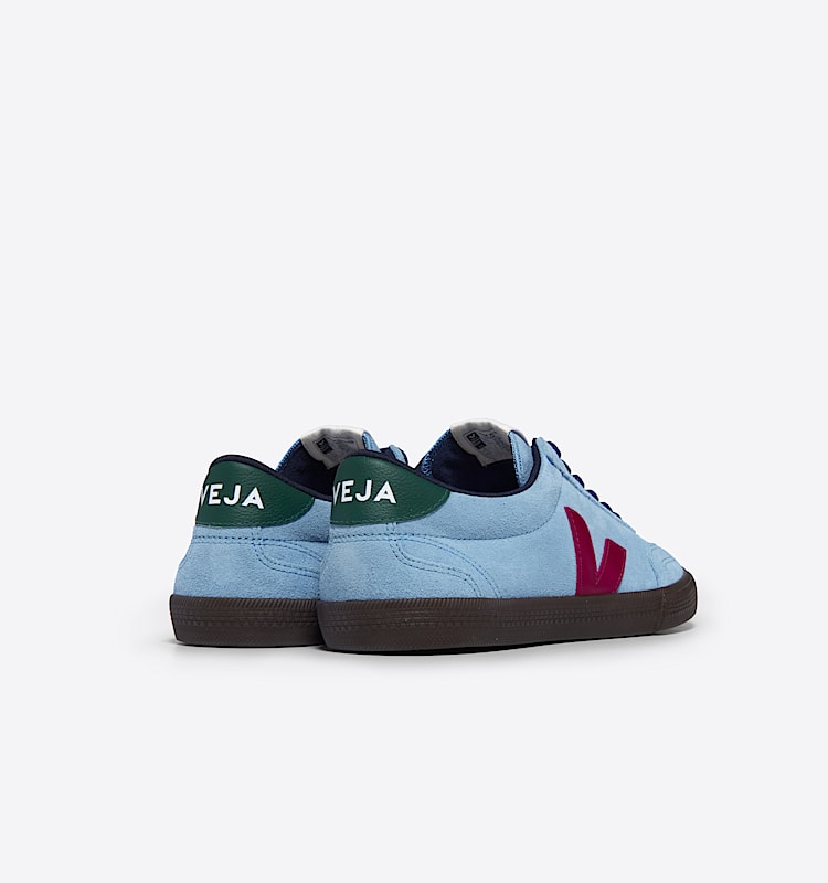 veja sneakers volley suede blue VO0303722 Back view