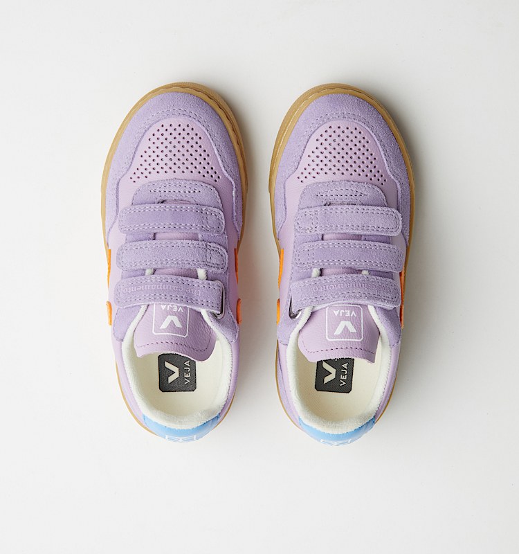 veja sneakers veja-x-the-campamento organic-leather purple TC2020704