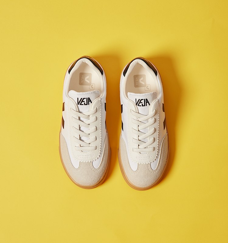 veja sneaker small-volley bio-baumwolle weiss SY0120631
