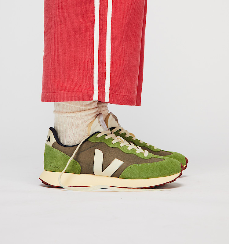 veja sneakers rio-branco-ii 防裂布 绿色 RO1920755