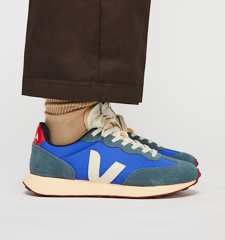veja sneakers rio-branco-ii 回收再利用 蓝色 RO1803875
