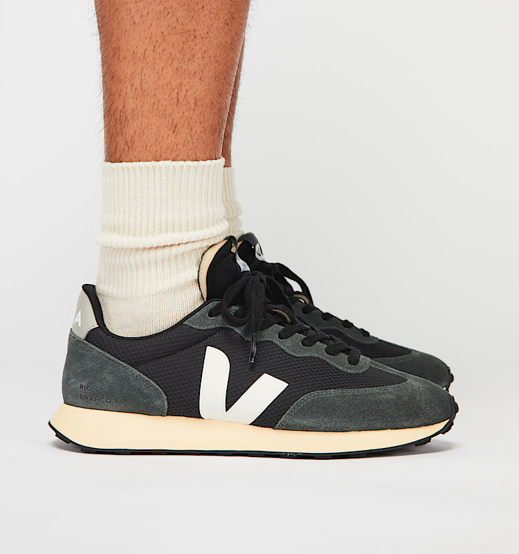 veja sneakers rio-branco-ii 回收再利用 黑色 RO1803870