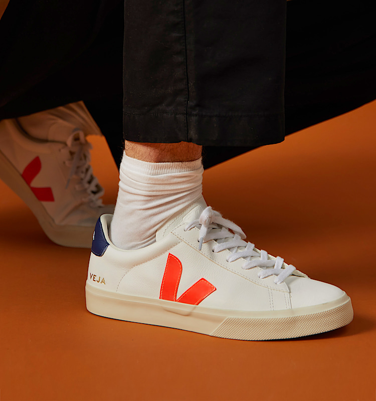 veja sneakers campo 皮革 白色 CP0502195