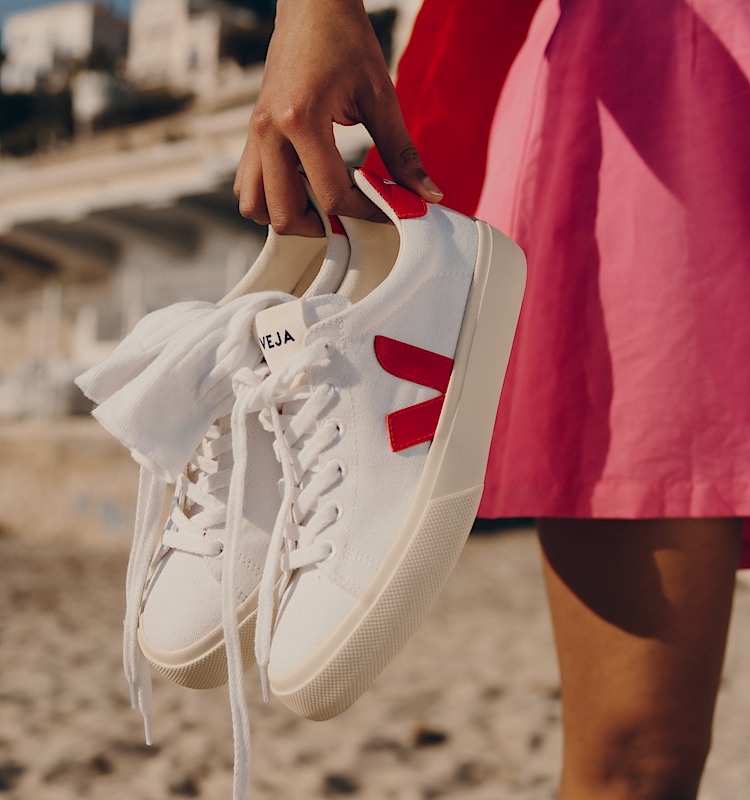 veja sneakers campo-ca 有机棉 白色 CA0103150