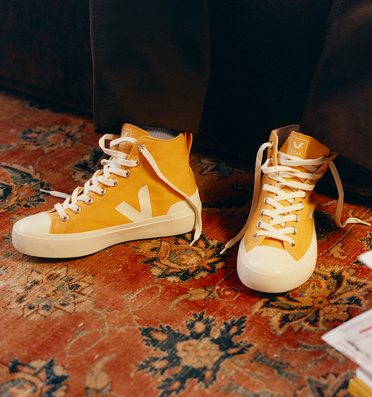 veja sneakers wata-ii 有机棉 黄色 PA0103167