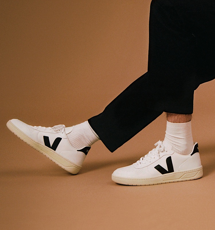 veja sneakers v-10 素 白色 VX0702901