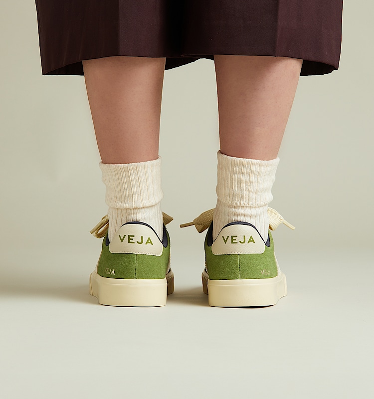 veja sneakers campo 麂皮 绿色 CP0320525