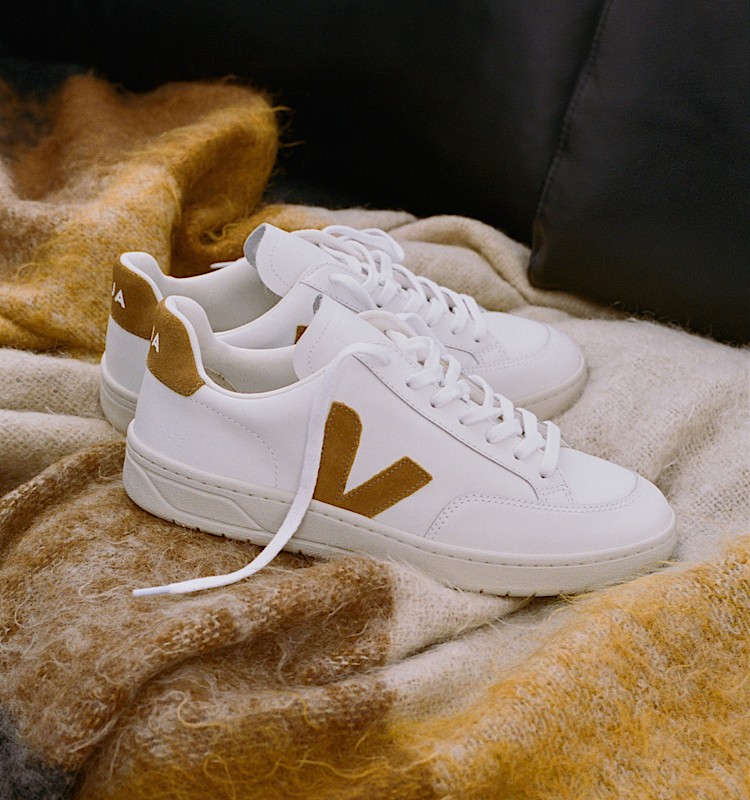 veja zapatillas v-12 cuero blanco XD0202322