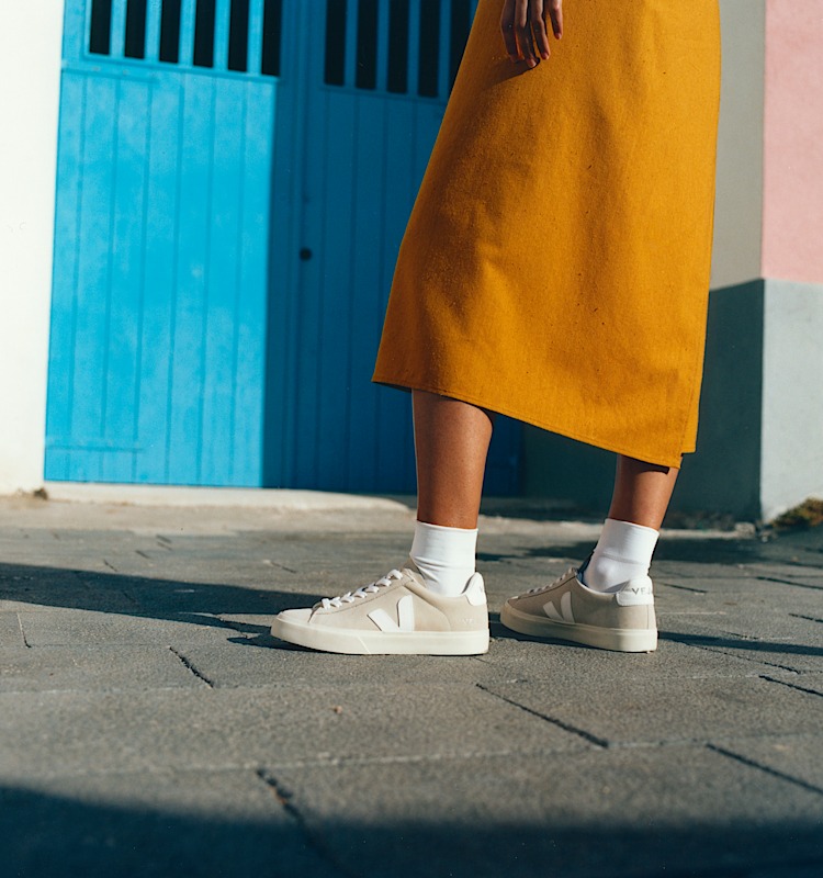 veja sneakers campo 麂皮 米色 CP0302921
