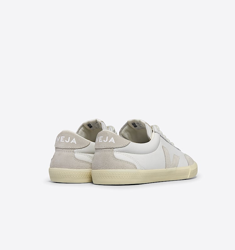 veja zapatillas volley cuero-orgánico blanco VO2003852 Back view