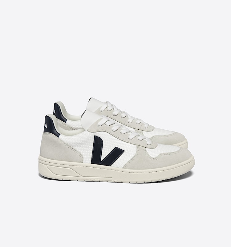 veja sneakers v-10 recycled white VX0101380 Lateral view