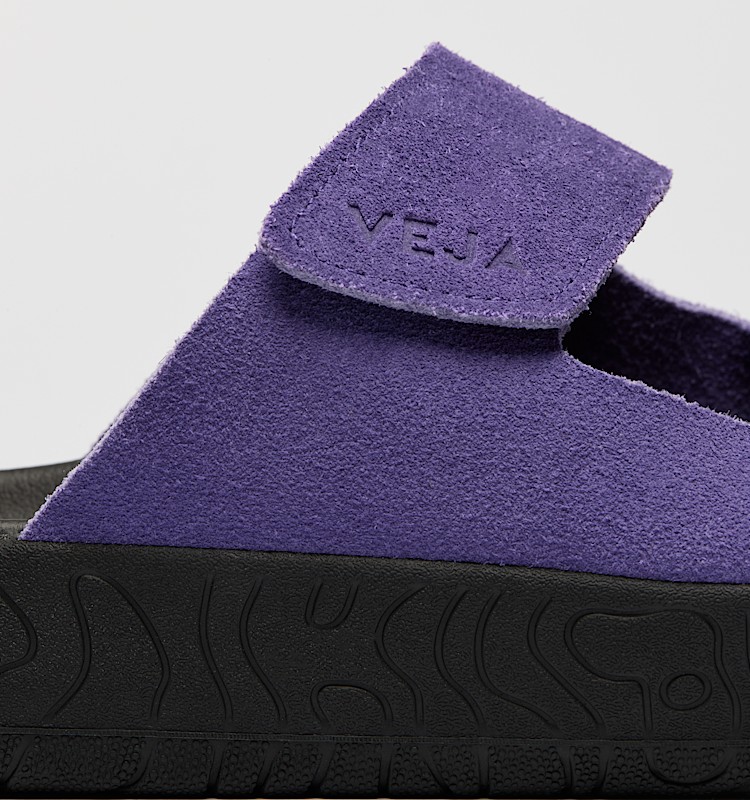 veja sneakers etna suede purple SA3220677 Back view