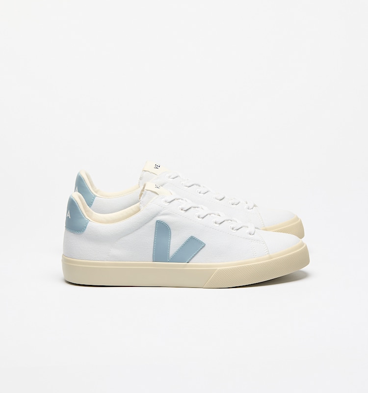 veja sneakers campo-ca 有机棉 白色 CA0103136 Lateral view