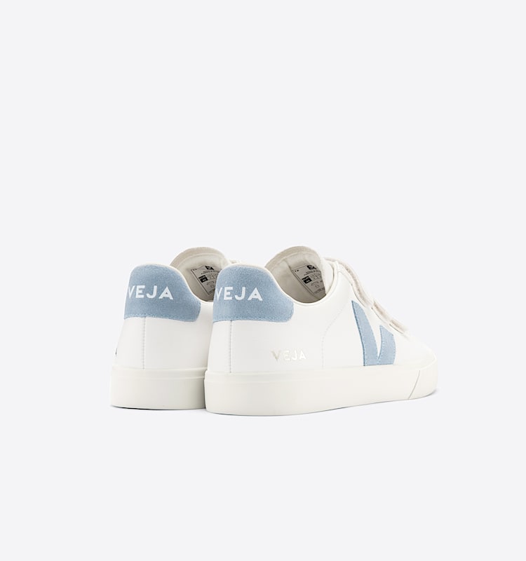 veja sneakers recife-logo 皮革 白色 RC0502946 Back view