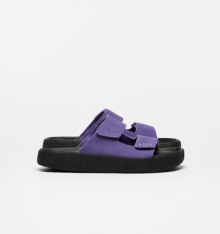 veja sneakers etna 麂皮 紫色 SA3220677 Lateral view