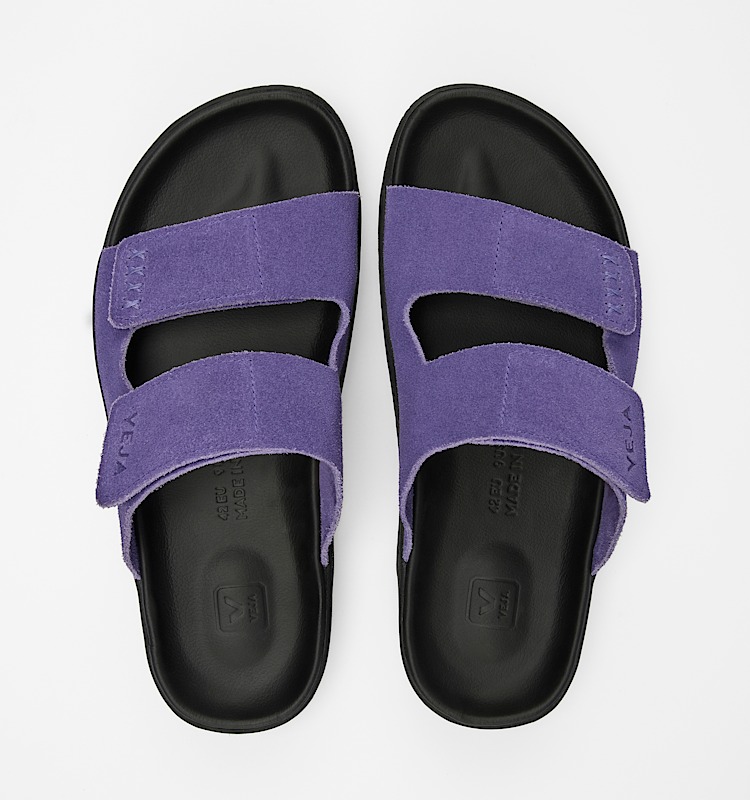 veja sneakers etna 麂皮 紫色 SA3220677 Top view