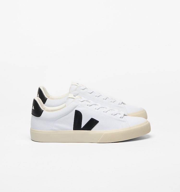 veja sneakers campo-ca 有机棉 白色 CA0120535 Lateral view