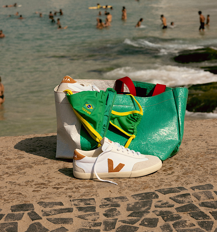 veja zapatillas volley algodón-orgánico blanco VO0103863