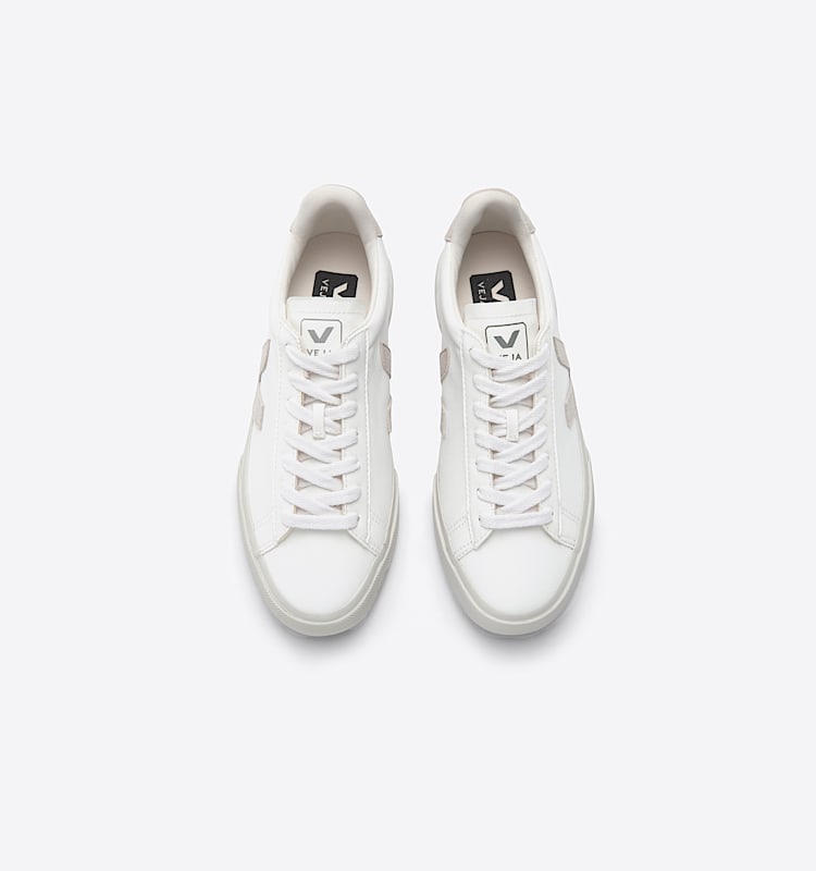 veja sneakers campo cuero blanco CP0501945 Top view