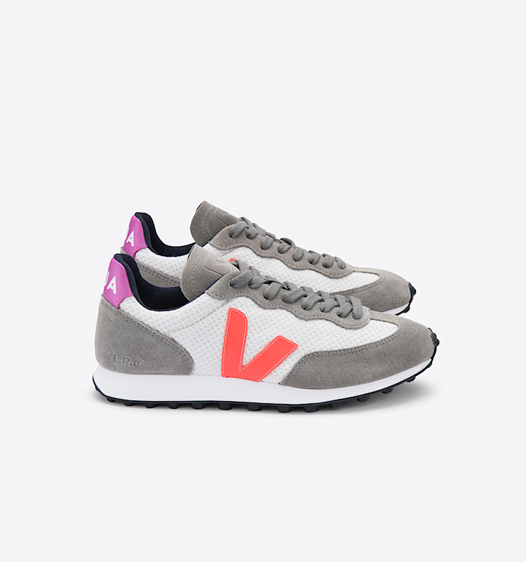 veja sneakers rio-branco riciclato grigio RB0101988 Lateral view