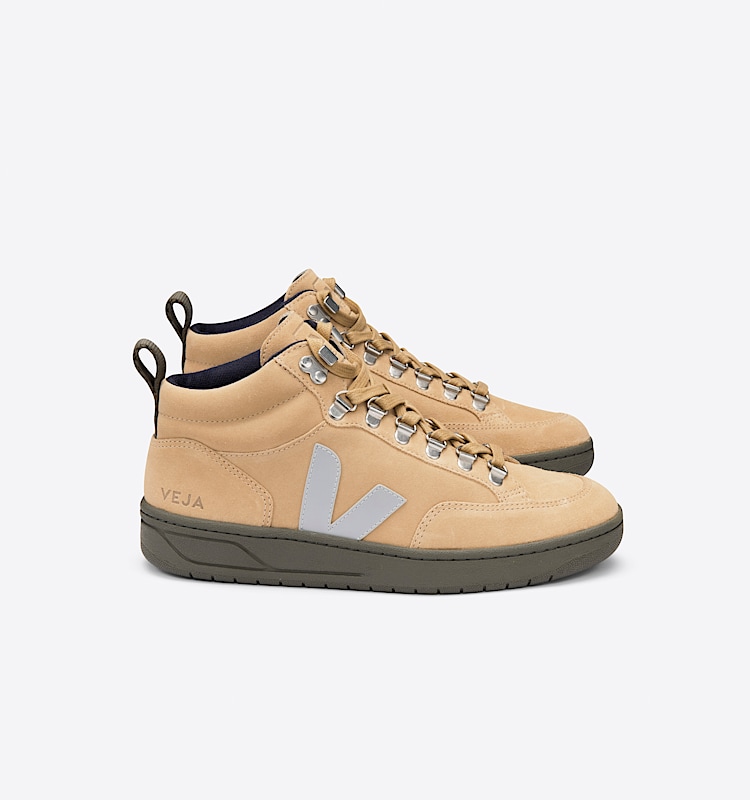veja sneakers roraima suede beige QR0302211 Lateral view