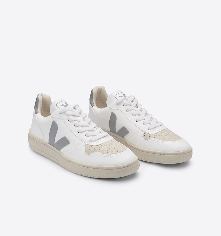 veja sneakers v-10 vegan white VX0702349 Top view