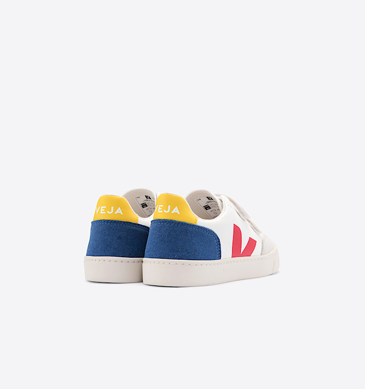 veja sneakers small-v-12 leather white XV0511838 Back view