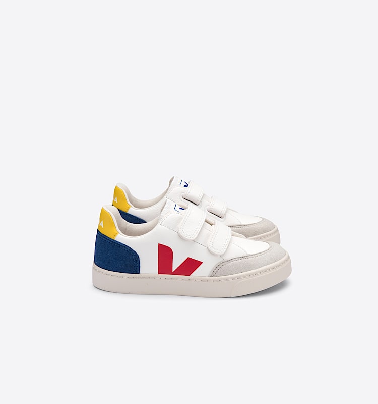 veja sneakers small-v-12 leather white XV0511838 Lateral view