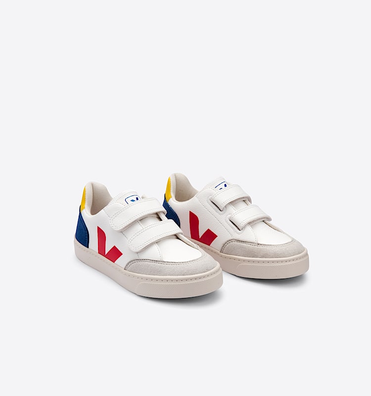 veja sneakers small-v-12 leather white XV0511838 Top view