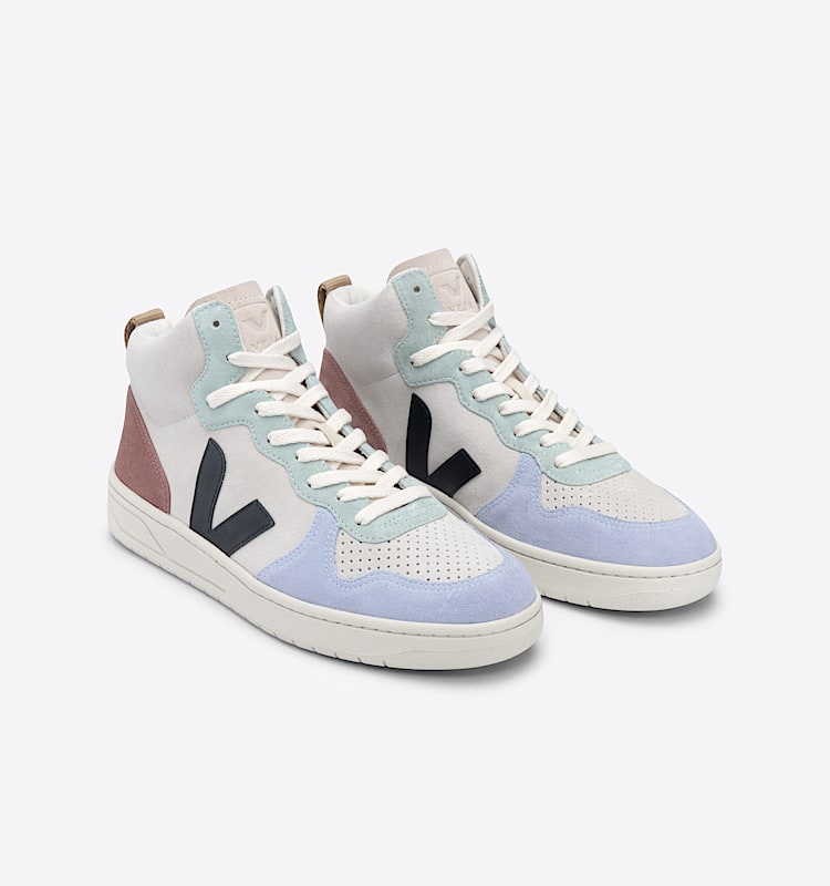 veja sneakers v-15 suede multicolor VQ0302821 Top view